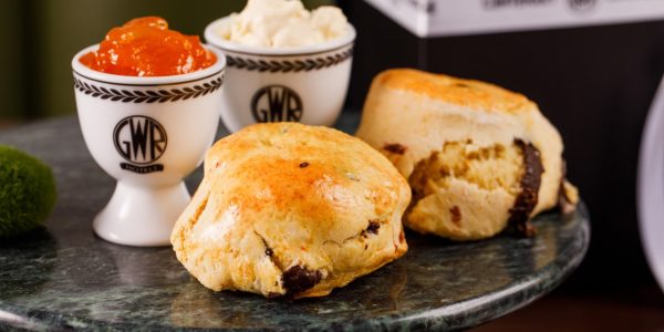 Chocolate filled treats at Centenary Lounge.